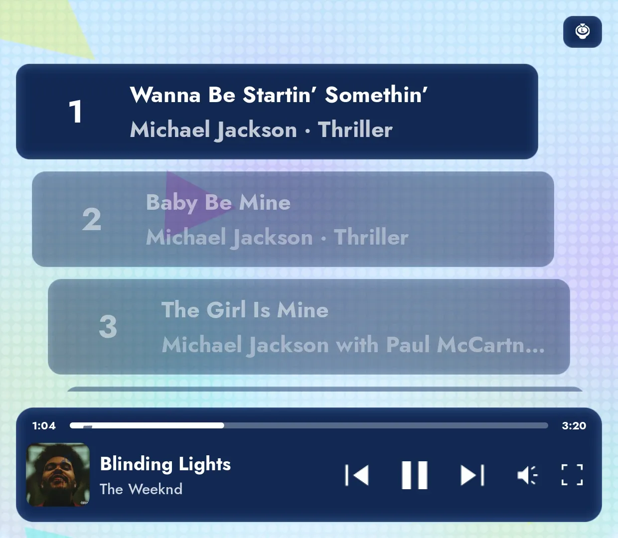 Nari on the AYN Thor's bottom screen: Album details